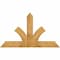 Ekena Millwork Richland Rough Sawn Timber Gable Bracket, Western Red Cedar, 60"W x 35"H x 6"D x 6"F, 14/12 Pitch GBW060X35X0606RIC00RWR - alternate 1